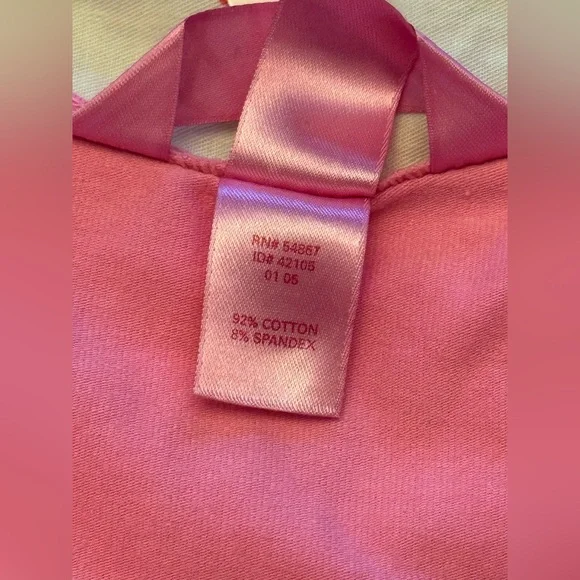 VS PINK VINTAGE Y2K 2005 TANK TOP CAMI CAMISOLE RUFFLE TRIM RARE HTF NWT LG - Picture 7 of 8